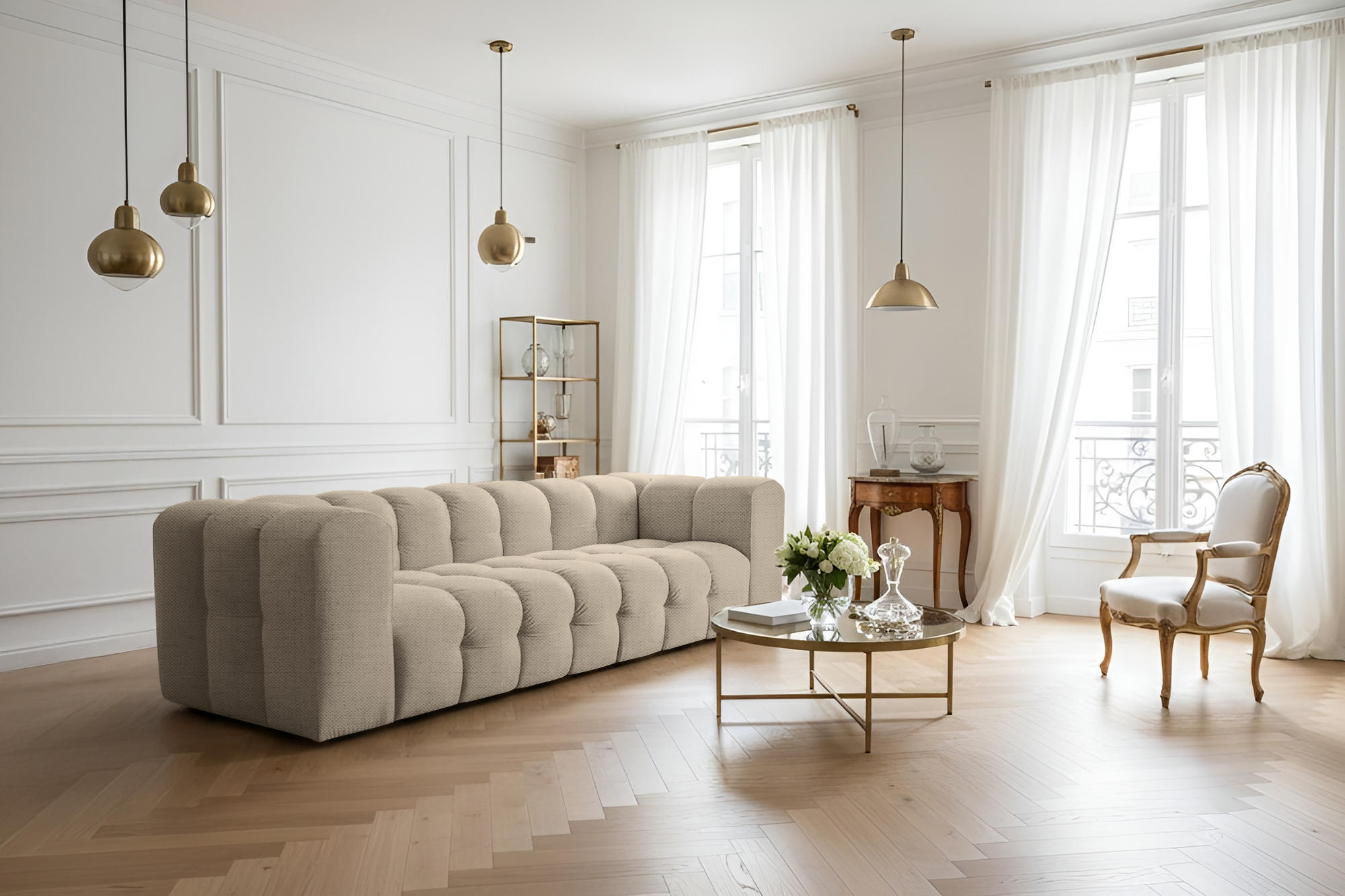 Baloo 4-Sitzer Sofa Beige Moly 11